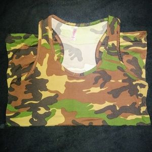 Camo tank